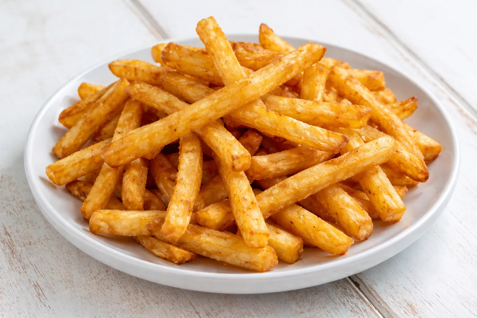 French fries at Pelly Pine Restaurant in Pelly, SK